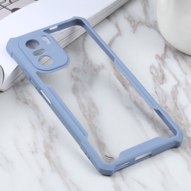 For Xiaomi Redmi K40 CN Version/K40 Pro CN Version/Mi 11i Overseas Version/Poco F3 Overseas Version Acrylic + Color TPU Shockproof Case