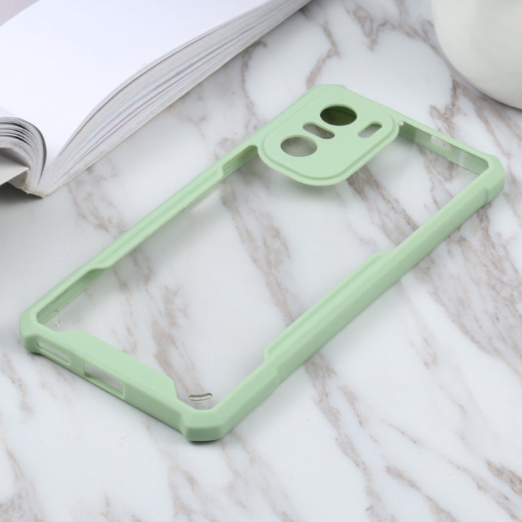 For Xiaomi Redmi K40 CN Version/K40 Pro CN Version/Mi 11i Overseas Version/Poco F3 Overseas Version Acrylic + Color TPU Shockproof Case