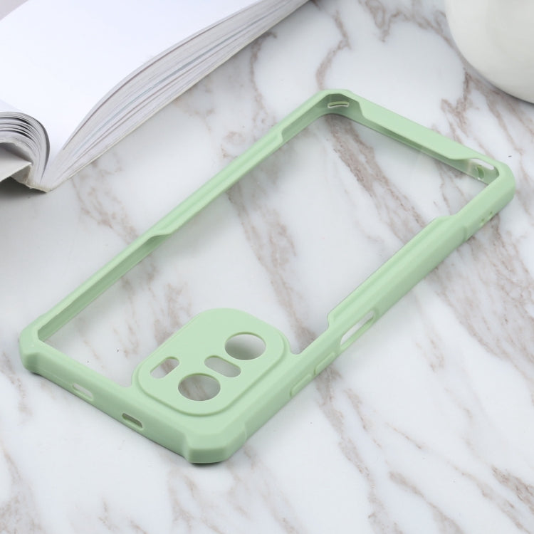 For Xiaomi Redmi K40 CN Version/K40 Pro CN Version/Mi 11i Overseas Version/Poco F3 Overseas Version Acrylic + Color TPU Shockproof Case