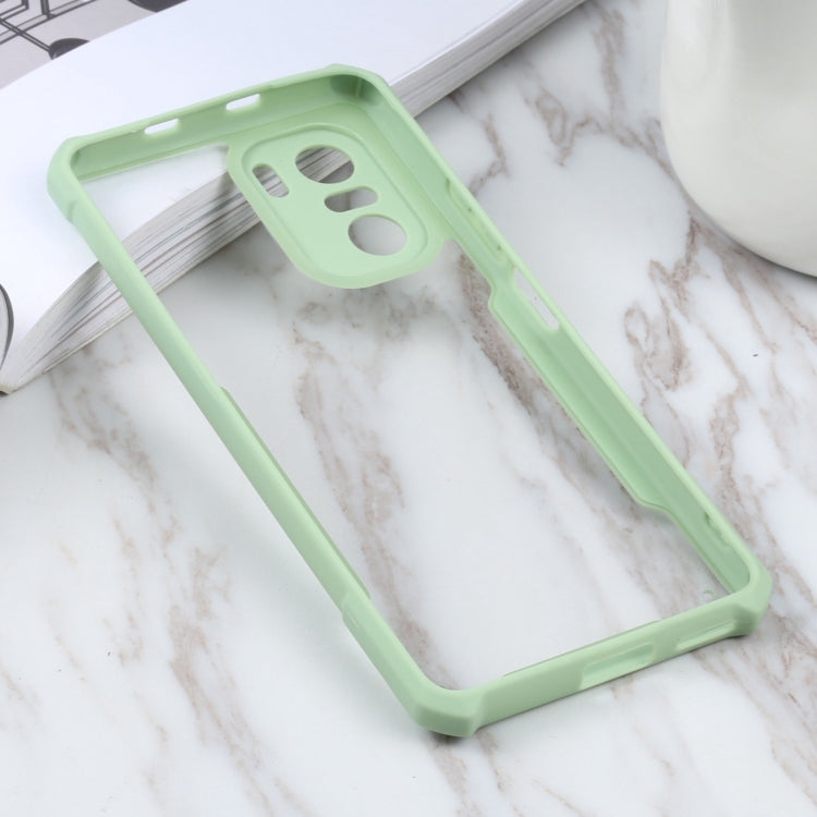 For Xiaomi Redmi K40 CN Version/K40 Pro CN Version/Mi 11i Overseas Version/Poco F3 Overseas Version Acrylic + Color TPU Shockproof Case