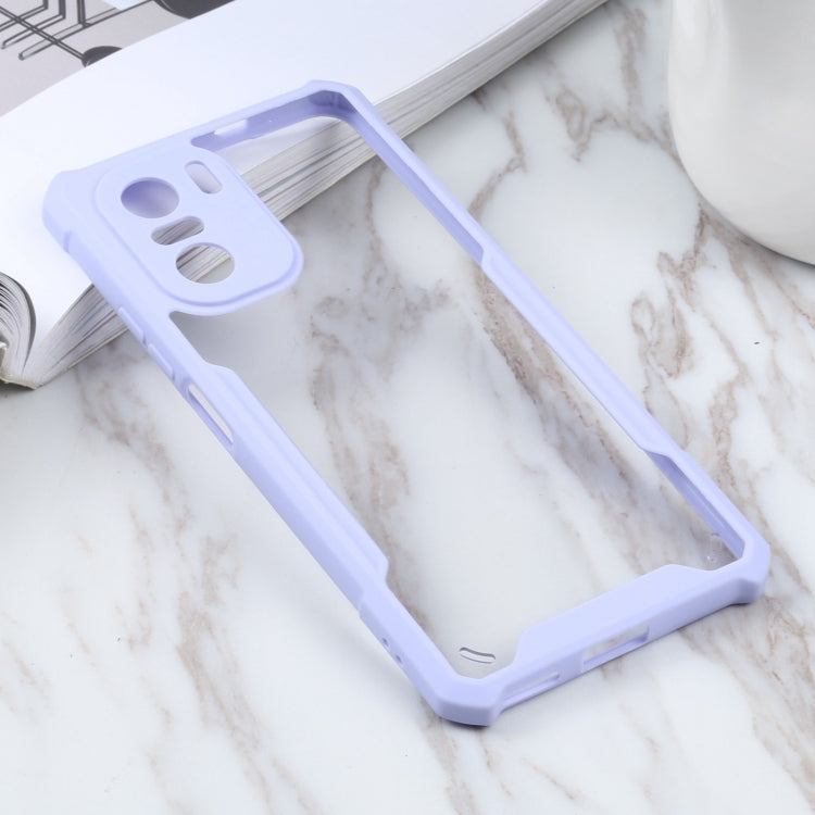 For Xiaomi Redmi K40 CN Version/K40 Pro CN Version/Mi 11i Overseas Version/Poco F3 Overseas Version Acrylic + Color TPU Shockproof Case