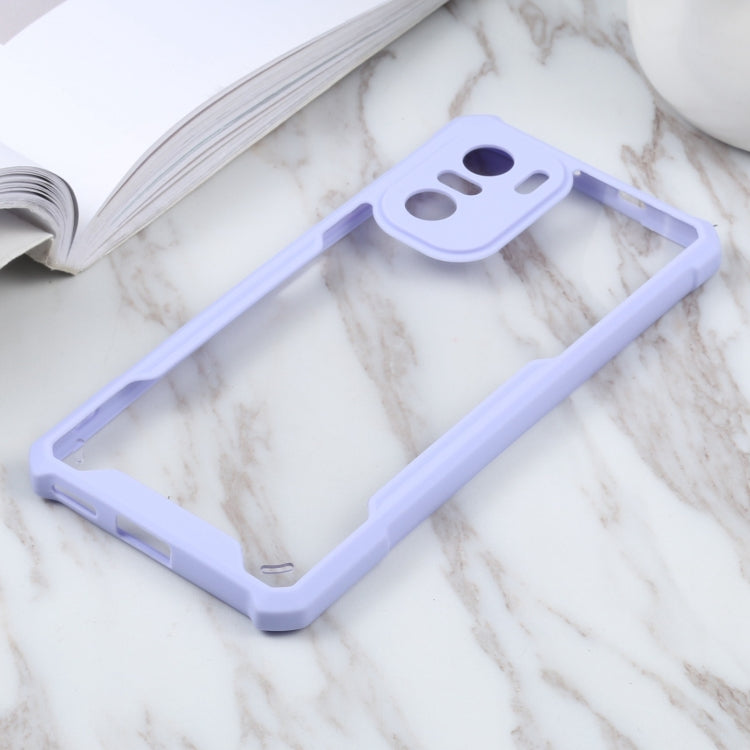 For Xiaomi Redmi K40 CN Version/K40 Pro CN Version/Mi 11i Overseas Version/Poco F3 Overseas Version Acrylic + Color TPU Shockproof Case