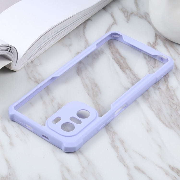 For Xiaomi Redmi K40 CN Version/K40 Pro CN Version/Mi 11i Overseas Version/Poco F3 Overseas Version Acrylic + Color TPU Shockproof Case