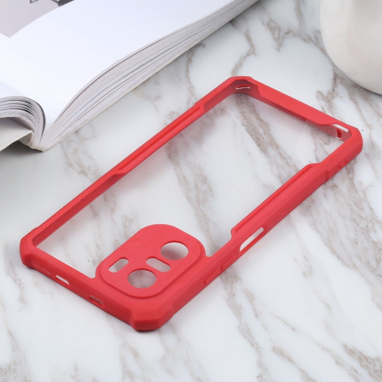 For Xiaomi Redmi K40 CN Version/K40 Pro CN Version/Mi 11i Overseas Version/Poco F3 Overseas Version Acrylic + Color TPU Shockproof Case