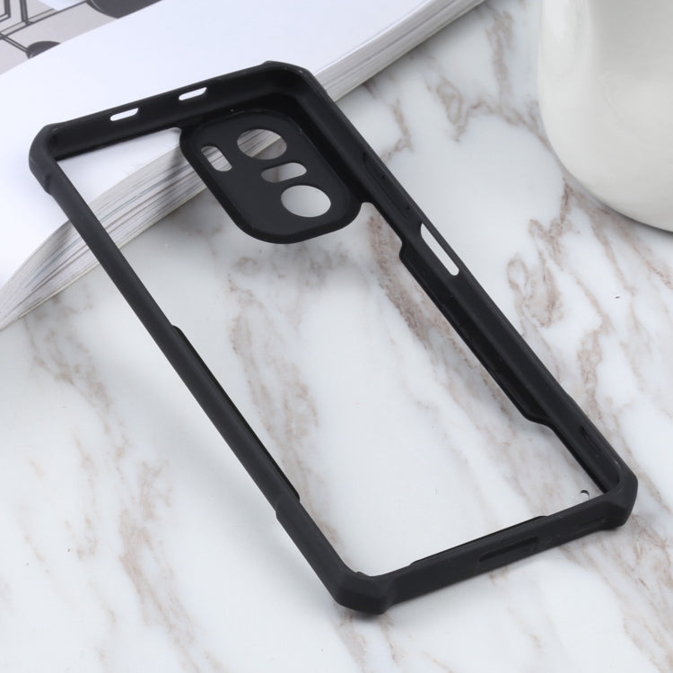 For Xiaomi Redmi K40 CN Version/K40 Pro CN Version/Mi 11i Overseas Version/Poco F3 Overseas Version Acrylic + Color TPU Shockproof Case