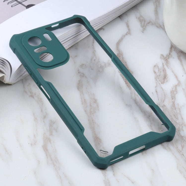 For Xiaomi Redmi K40 CN Version/K40 Pro CN Version/Mi 11i Overseas Version/Poco F3 Overseas Version Acrylic + Color TPU Shockproof Case