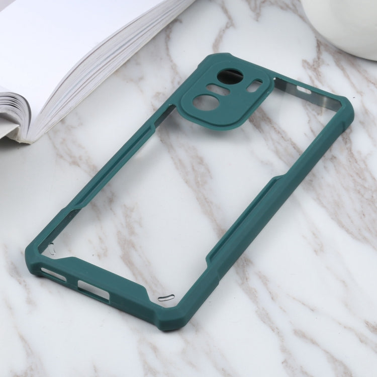 For Xiaomi Redmi K40 CN Version/K40 Pro CN Version/Mi 11i Overseas Version/Poco F3 Overseas Version Acrylic + Color TPU Shockproof Case