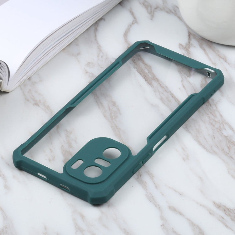 For Xiaomi Redmi K40 CN Version/K40 Pro CN Version/Mi 11i Overseas Version/Poco F3 Overseas Version Acrylic + Color TPU Shockproof Case