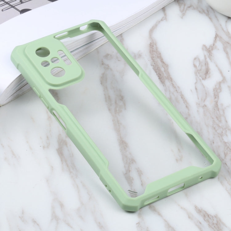 For Xiaomi Redmi Note 10 Pro Max Acrylic + Color TPU Shockproof Case