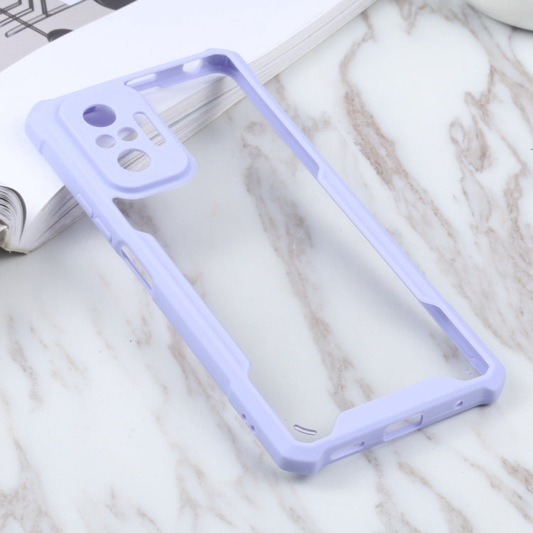 For Xiaomi Redmi Note 10 Pro Max Acrylic + Color TPU Shockproof Case