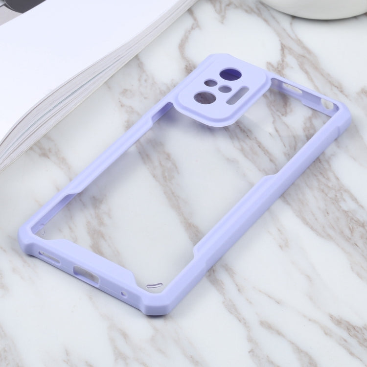 For Xiaomi Redmi Note 10 Pro Max Acrylic + Color TPU Shockproof Case