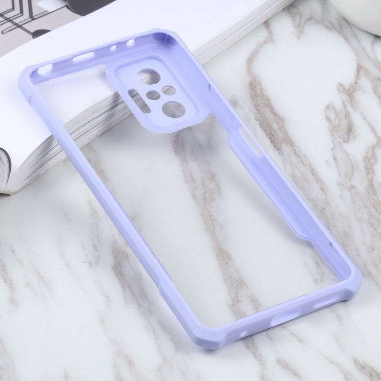 For Xiaomi Redmi Note 10 Pro Max Acrylic + Color TPU Shockproof Case