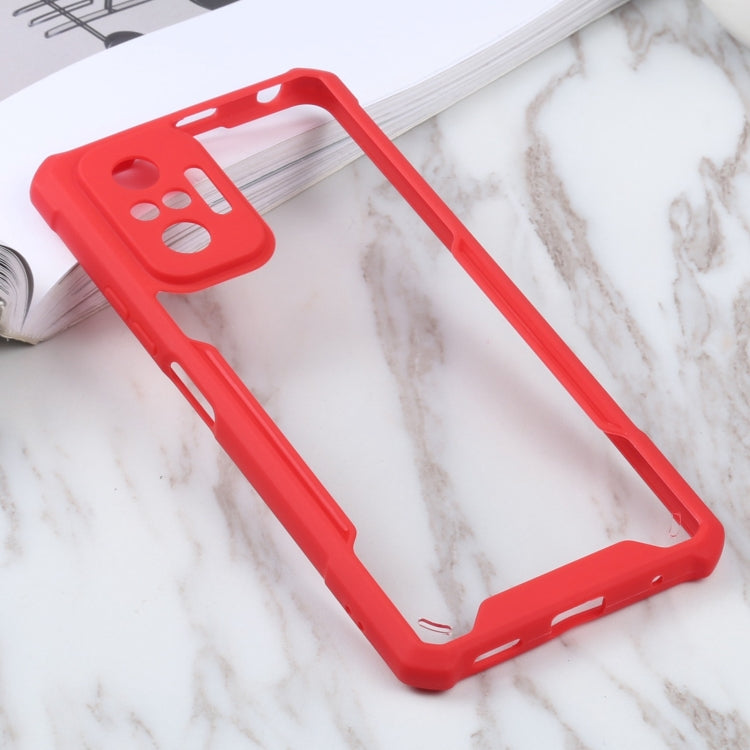 For Xiaomi Redmi Note 10 Pro Max Acrylic + Color TPU Shockproof Case