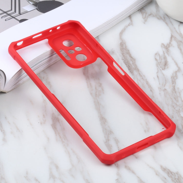 For Xiaomi Redmi Note 10 Pro Max Acrylic + Color TPU Shockproof Case