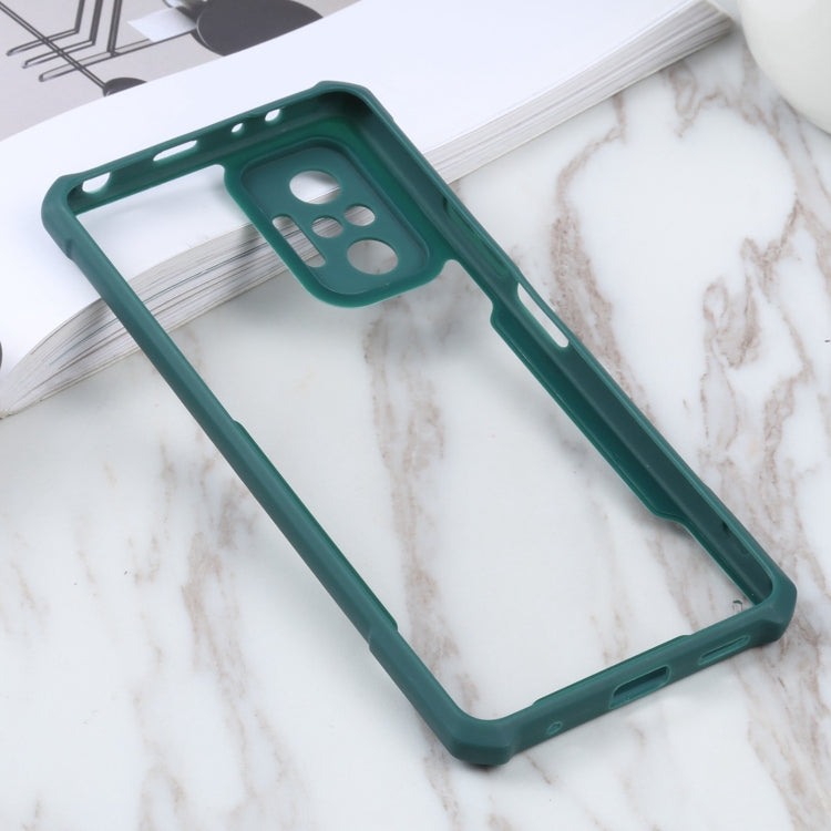 For Xiaomi Redmi Note 10 Pro Max Acrylic + Color TPU Shockproof Case