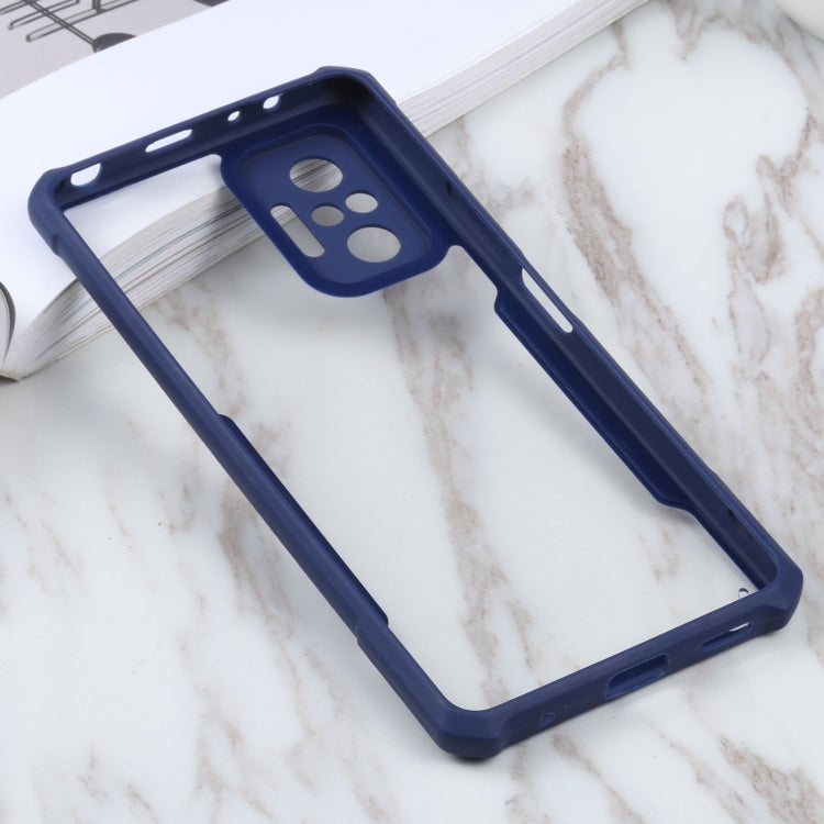 For Xiaomi Redmi Note 10 Pro Max Acrylic + Color TPU Shockproof Case