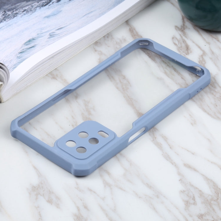 For OPPO A54 4G Acrylic + Color TPU Shockproof Case