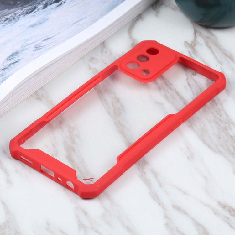 For OPPO A74 4G/F19 Acrylic + Color TPU Shockproof Case