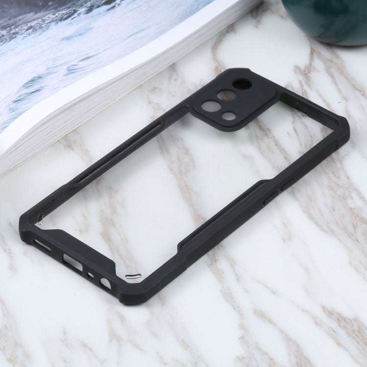 For OPPO A74 4G/F19 Acrylic + Color TPU Shockproof Case
