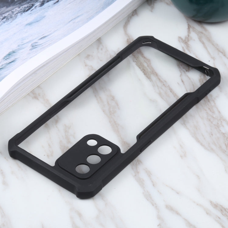 For OPPO A74 4G/F19 Acrylic + Color TPU Shockproof Case