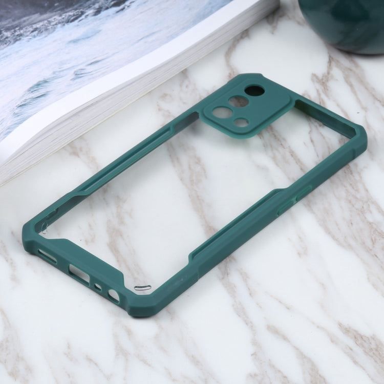 For OPPO A74 4G/F19 Acrylic + Color TPU Shockproof Case