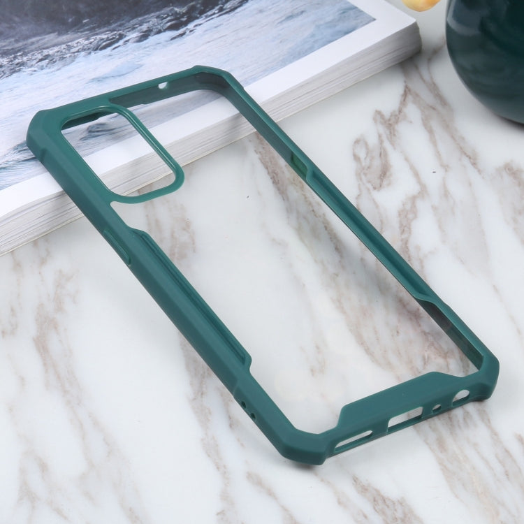 For OPPO Reno5 4G/5G Acrylic + Color TPU Shockproof Case