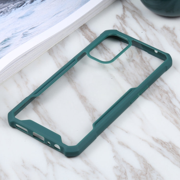 For OPPO Reno5 4G/5G Acrylic + Color TPU Shockproof Case