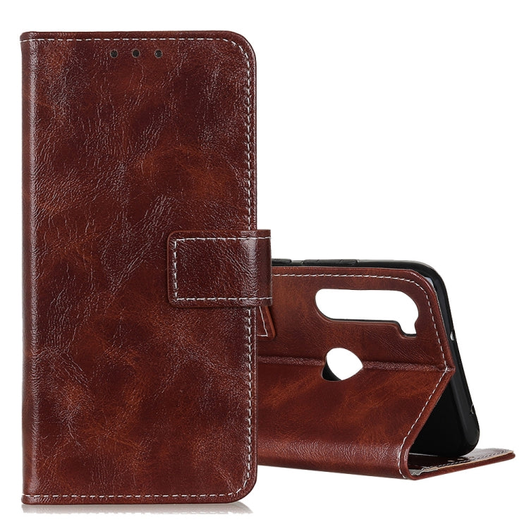 For Xiaomi Redmi Note 8T Retro Crazy Horse Texture Horizontal Flip Leather Case with Holder & Card Slots & Photo Frame & Wallet