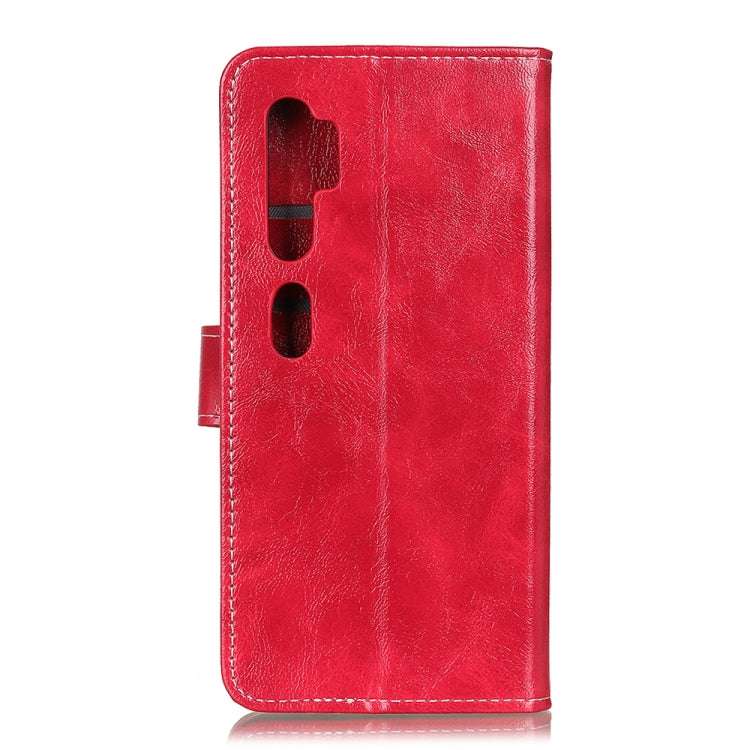 For Xiaomi Mi Note 10 / CC9 Pro Retro Crazy Horse Texture Horizontal Flip Leather Case with Holder & Card Slots & Photo Frame & Wallet