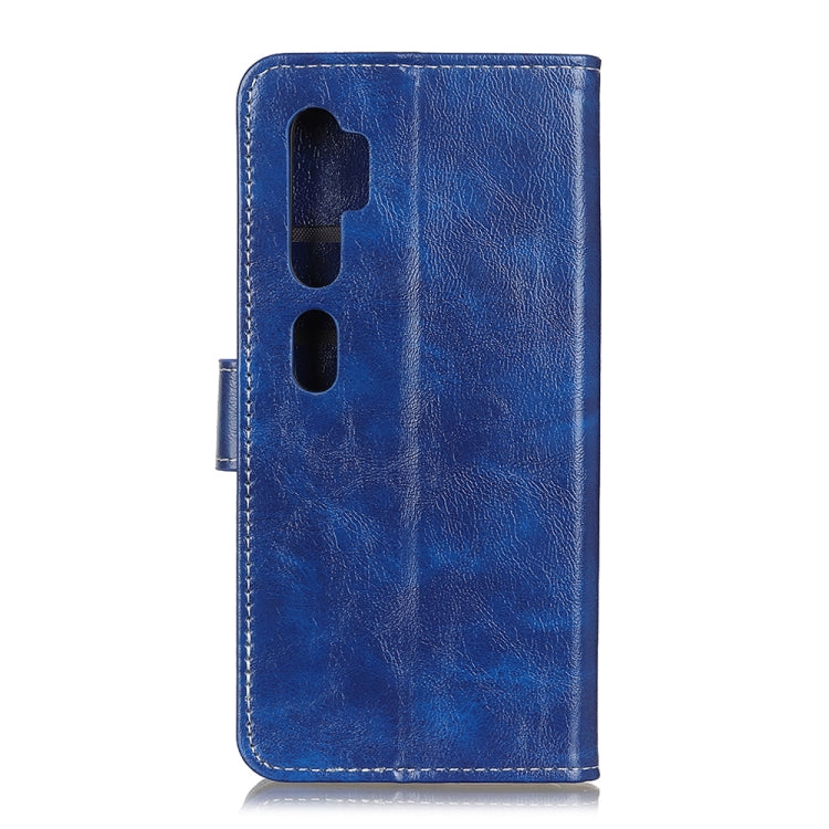 For Xiaomi Mi Note 10 / CC9 Pro Retro Crazy Horse Texture Horizontal Flip Leather Case with Holder & Card Slots & Photo Frame & Wallet