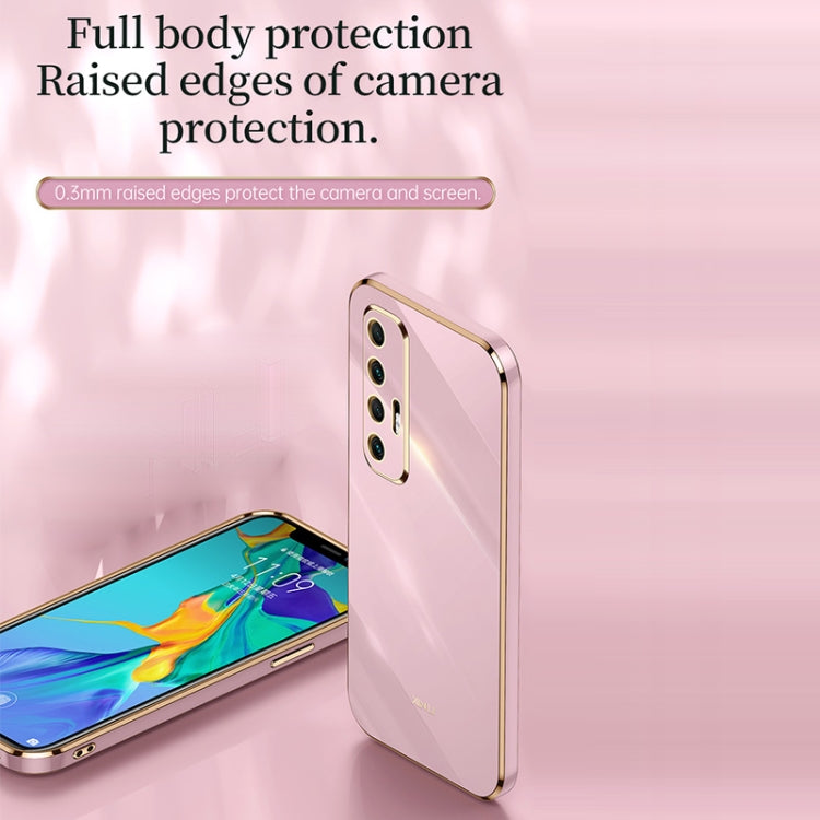 For Xiaomi Mi 10S XINLI Straight 6D Plating Gold Edge TPU Shockproof Case