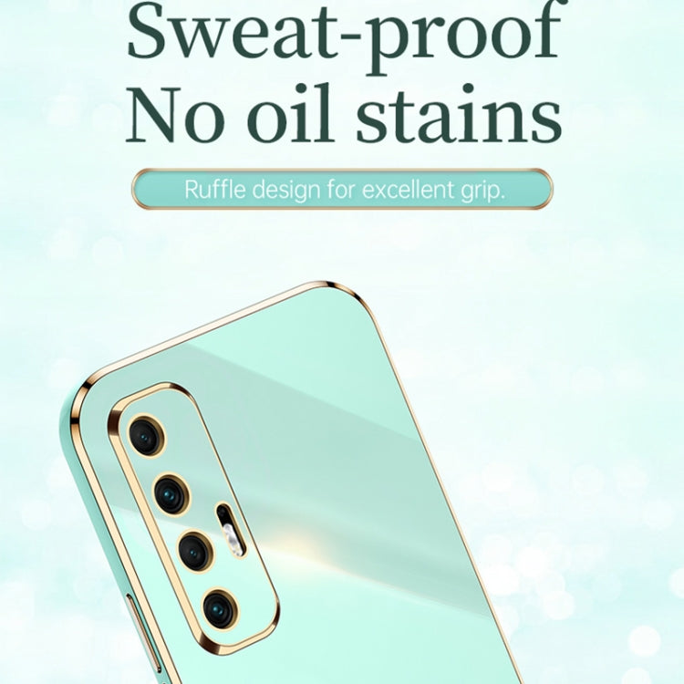For Xiaomi Mi 10S XINLI Straight 6D Plating Gold Edge TPU Shockproof Case