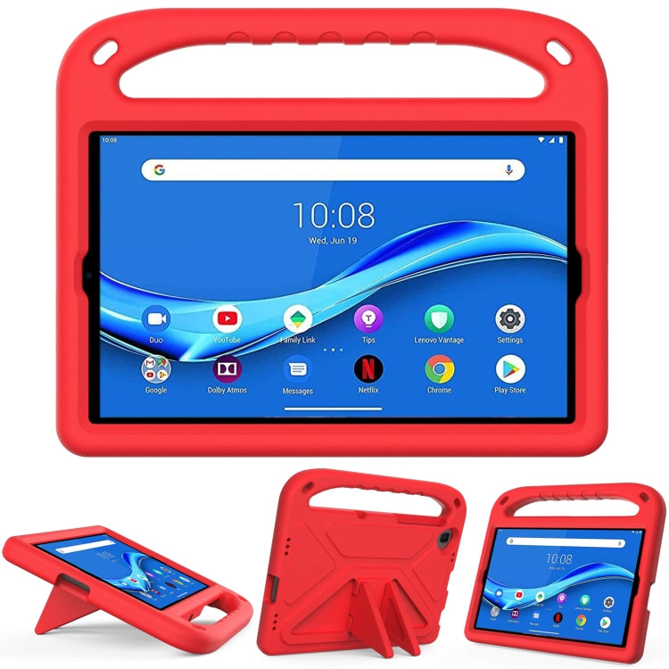For Lenovo Tab M10 FHD Plus TB-X606F / TB-X606M Handle Portable EVA Shockproof Protective Case with Triangle Holder