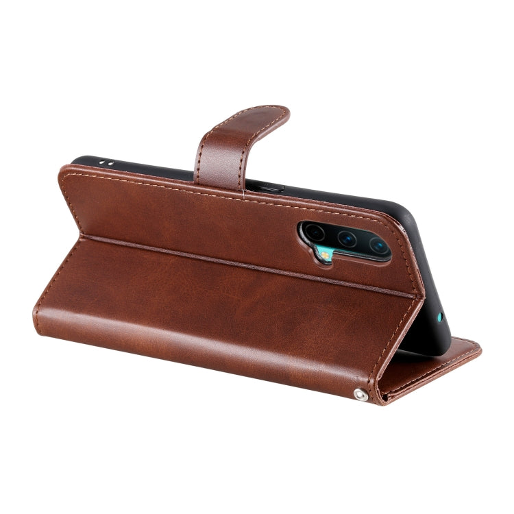 For OnePlus Nord CE 5G Fashion Calf Texture Zipper Horizontal Flip Leather Case with Stand & Card Slots & Wallet Function