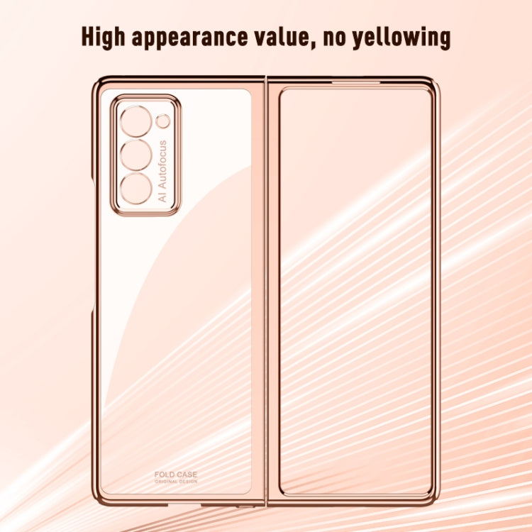 For Samsung Galaxy Z Fold2 5G Symphony Plating PC Shockproof Protective Case