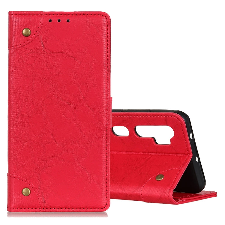 For Xiaomi Mi Note 10 / CC9 Pro Copper Buckle Retro Crazy Horse Texture Horizontal Flip Leather Case with Holder & Card Slots & Wallet