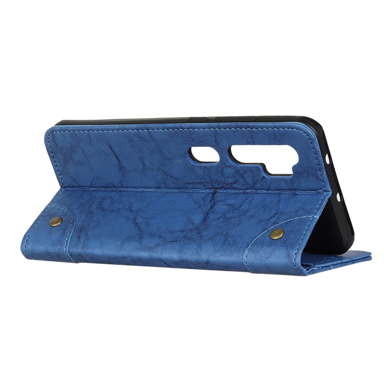 For Xiaomi Mi Note 10 / CC9 Pro Copper Buckle Retro Crazy Horse Texture Horizontal Flip Leather Case with Holder & Card Slots & Wallet