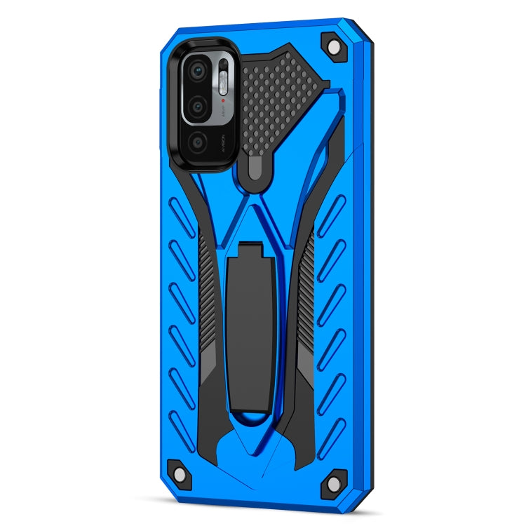 For Xiaomi Redmi Note 10 5G / Poco M3 Pro 5G Shockproof TPU + PC Protective Case with Holder