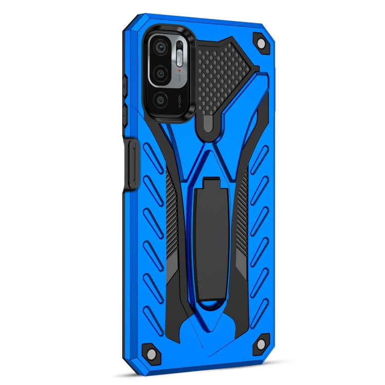 For Xiaomi Redmi Note 10 5G / Poco M3 Pro 5G Shockproof TPU + PC Protective Case with Holder