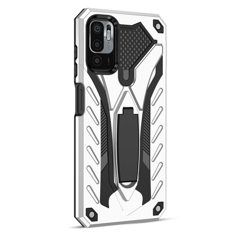 For Xiaomi Redmi Note 10 5G / Poco M3 Pro 5G Shockproof TPU + PC Protective Case with Holder