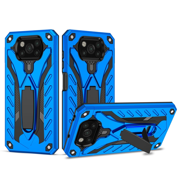 For Xiaomi Poco X3 / X3 NFC / X3 Pro Shockproof TPU + PC Protective Case with Holder