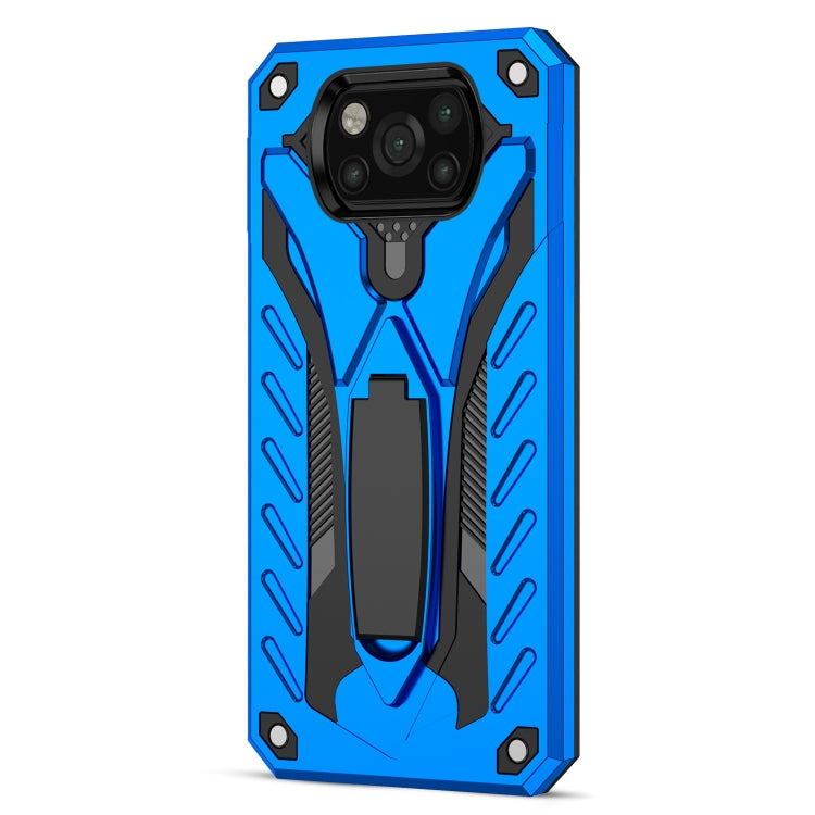 For Xiaomi Poco X3 / X3 NFC / X3 Pro Shockproof TPU + PC Protective Case with Holder