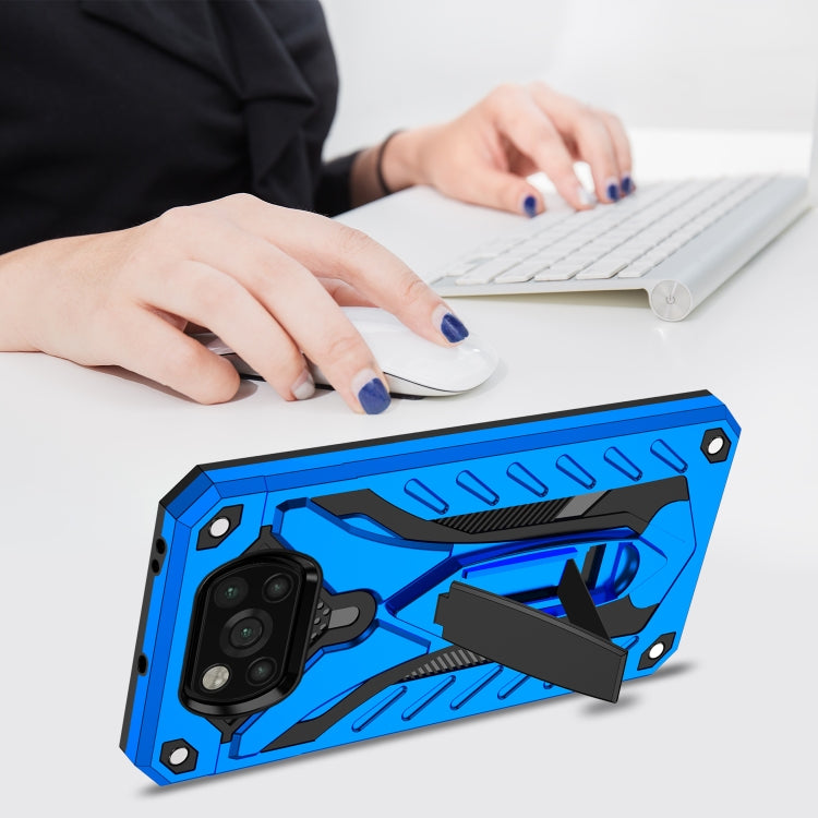 For Xiaomi Poco X3 / X3 NFC / X3 Pro Shockproof TPU + PC Protective Case with Holder