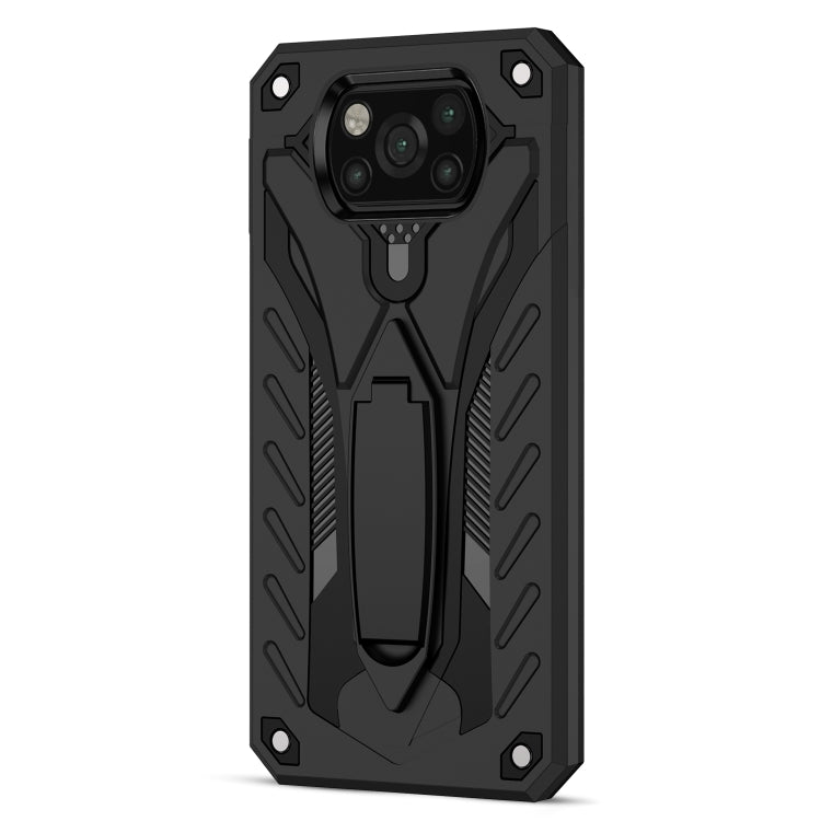 For Xiaomi Poco X3 / X3 NFC / X3 Pro Shockproof TPU + PC Protective Case with Holder