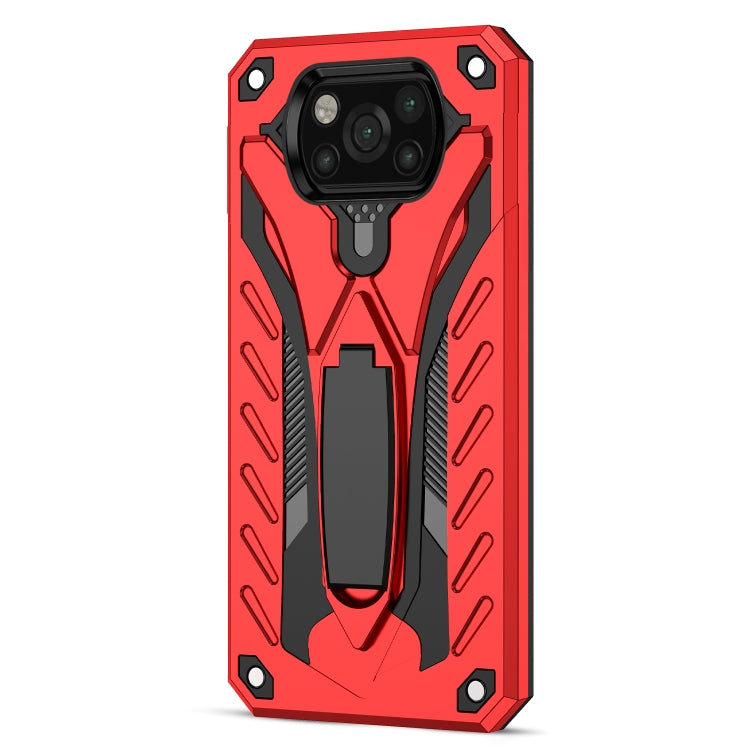 For Xiaomi Poco X3 / X3 NFC / X3 Pro Shockproof TPU + PC Protective Case with Holder