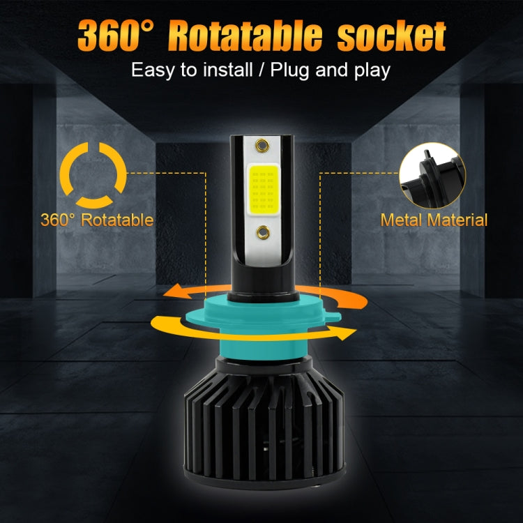 1 Pair V10 H7 6000K / 8000LM / 40W / DC10-32V IP67 Waterproof Car LED Headlight