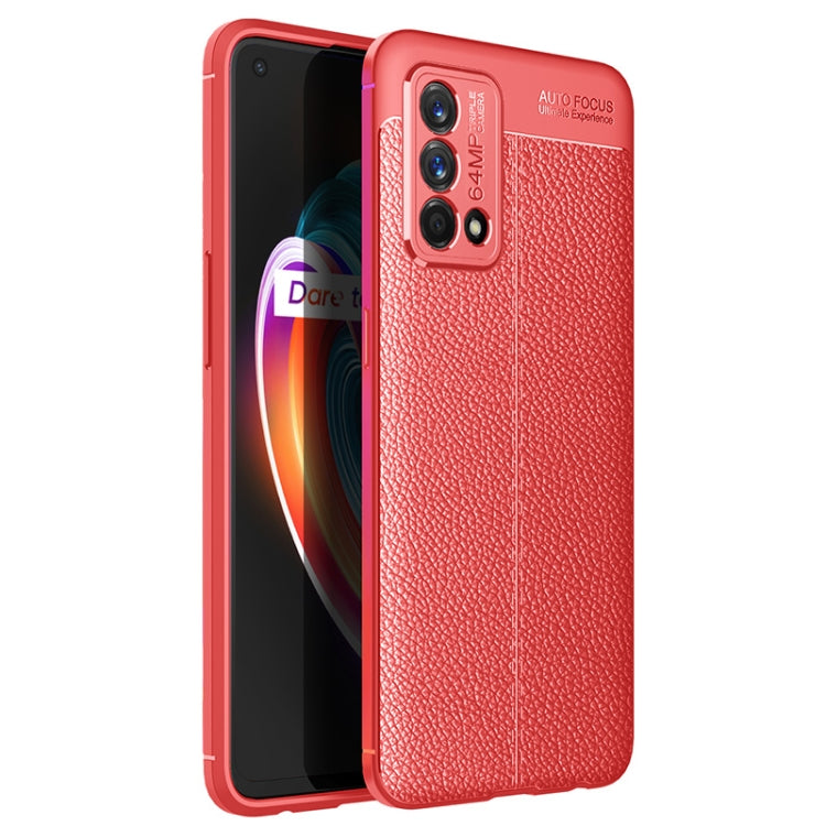For OPPO Realme Q3 Pro 5G Carnival Version Litchi Texture TPU Shockproof Case