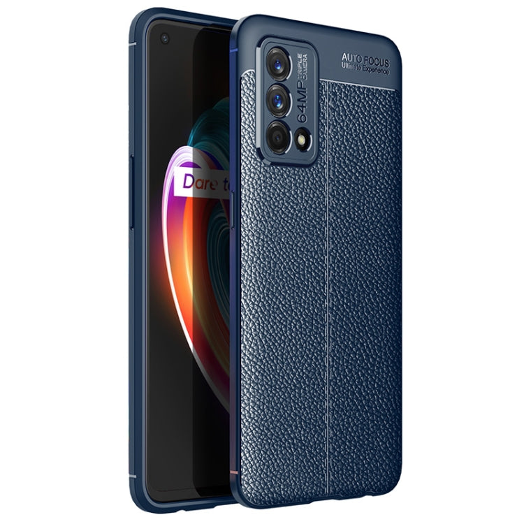 For OPPO Realme Q3 Pro 5G Carnival Version Litchi Texture TPU Shockproof Case