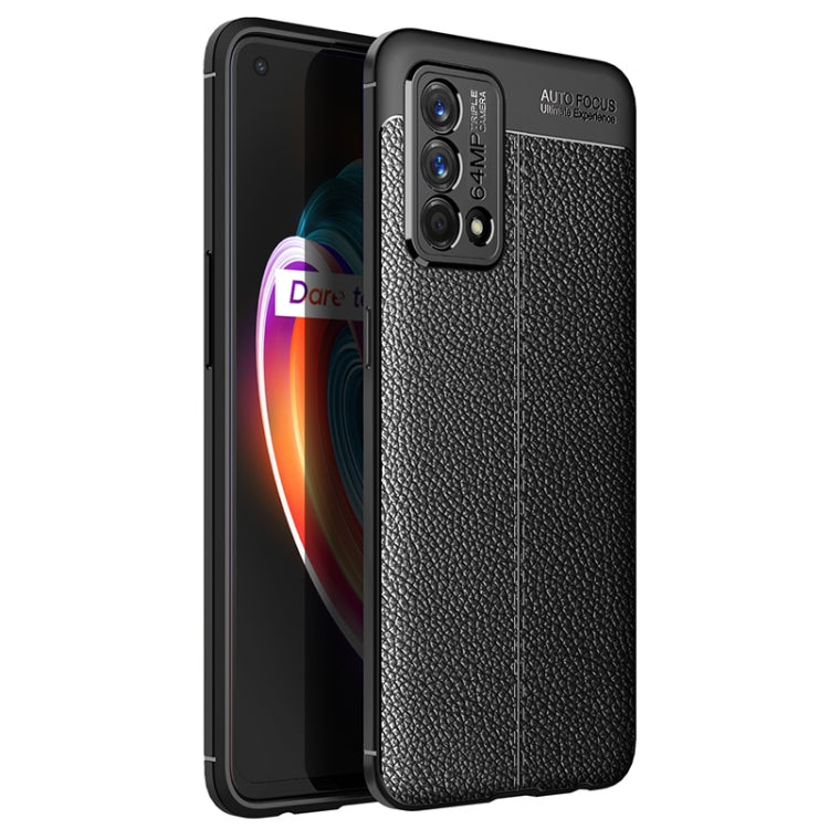 For OPPO Realme Q3 Pro 5G Carnival Version Litchi Texture TPU Shockproof Case