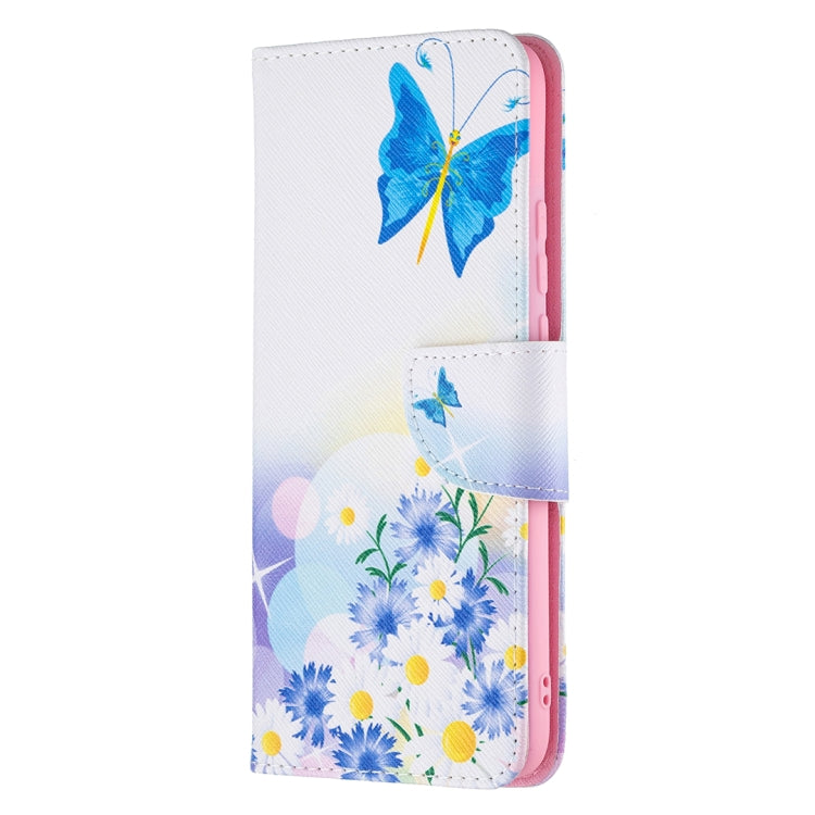 For OPPO A15 Colored Drawing Pattern Horizontal Flip Leather Case with Holder & Card Slots & Wallet